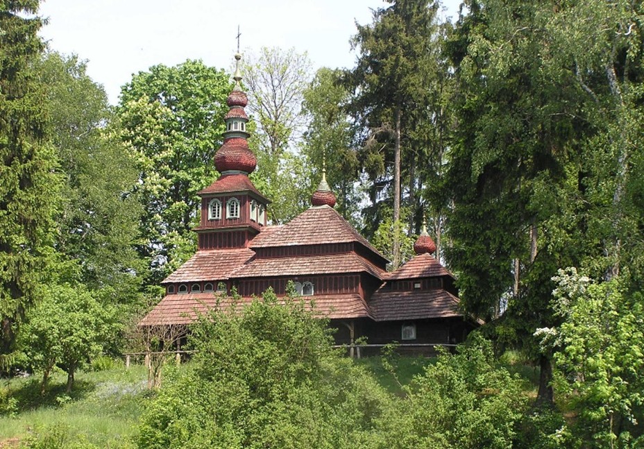 řeckokatolický dřevěný kostelík