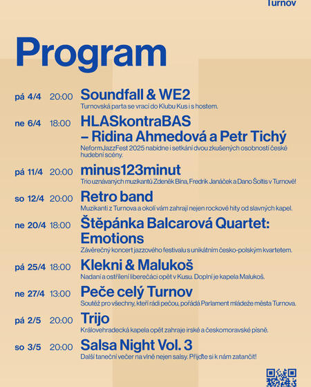 Klub Kus: Duben 2025