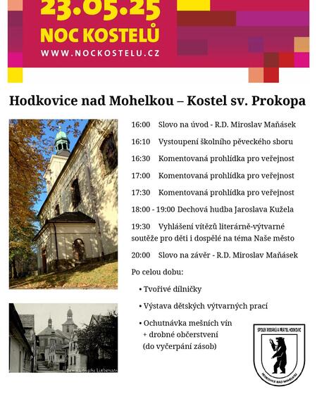 Noc kostelů - Kostel sv. Prokopa Hodkovice nad Mohelkou