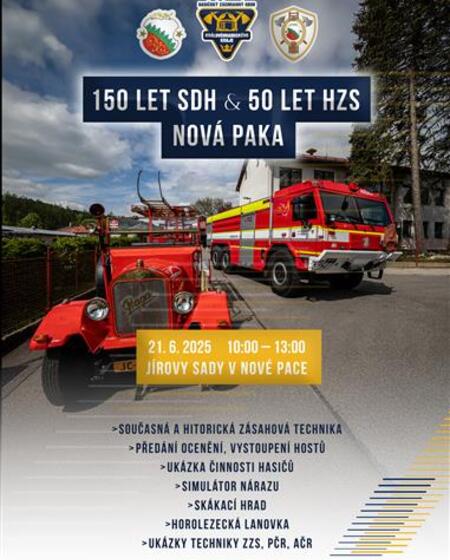150 let SDH Nová Paka