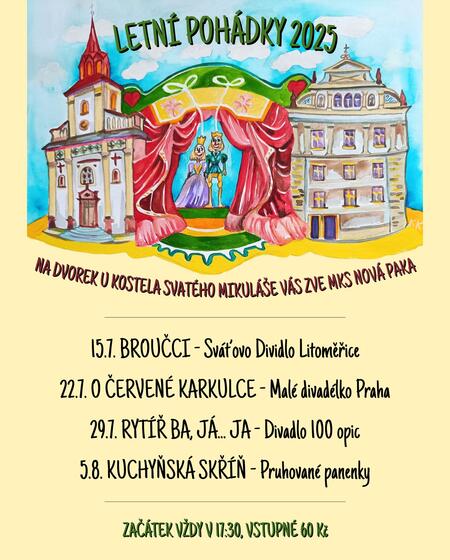 Letní pohádky 2025
