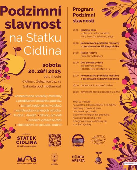 Podzimní slavnost na Statku Cidlina