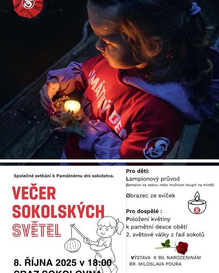 VEČER SOKOLSKÝCH SVĚTEL