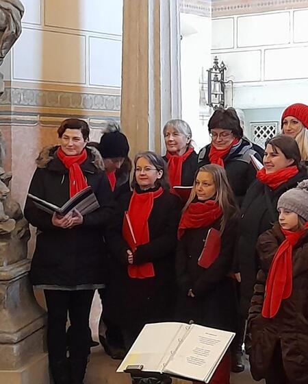 Adventní zpívání sboru Provaz Kacanovy 