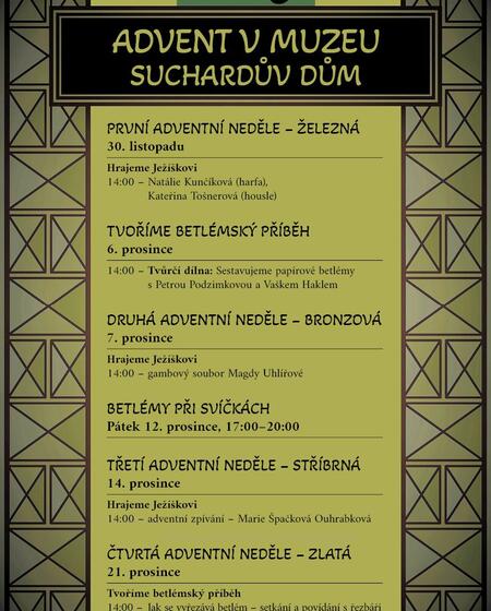 Advent v muzeu