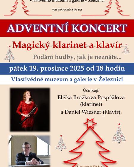 Adventní koncert - Magický klarinet a klavír