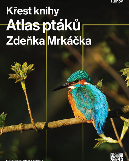 Křest knihy Atlas ptáků Zdeňka Mrkáčka