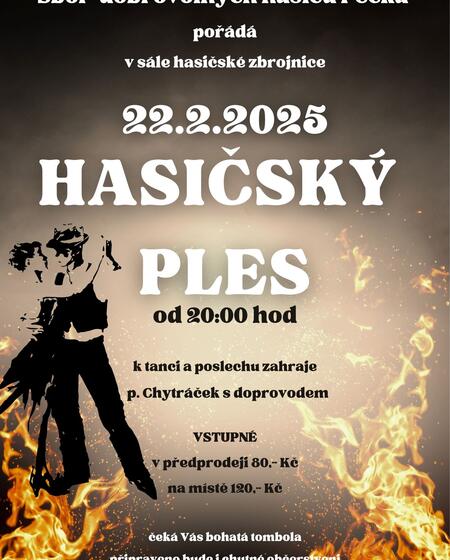 Pecka Hasičský ples