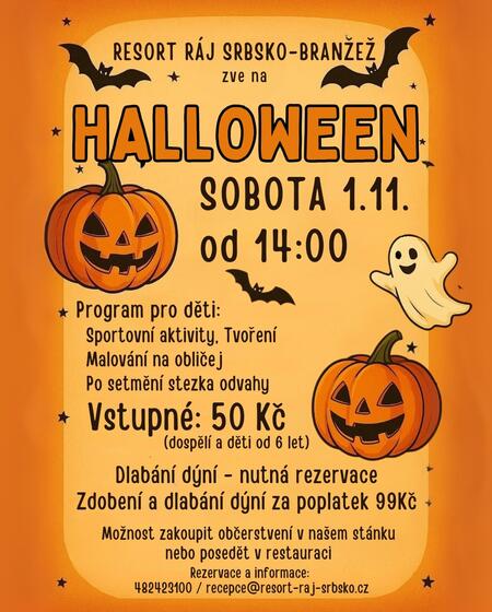 Halloween v Resortu Ráj Srbsko