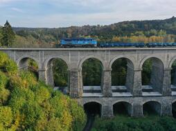 Sychrov, Doppelstöckiges Viadukt