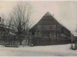 Maškova chalupa, historická fotografie