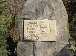 Bohdan Kaminský - memorial plaque