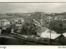 Jesenný, historyczne zdjęcie gminy