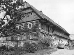 Maškova chalupa, historická fotografie