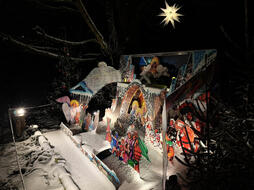 Den otevřených dveří ve sklářské dílně v Hubálově