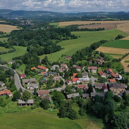 Ktová - aerial photograph