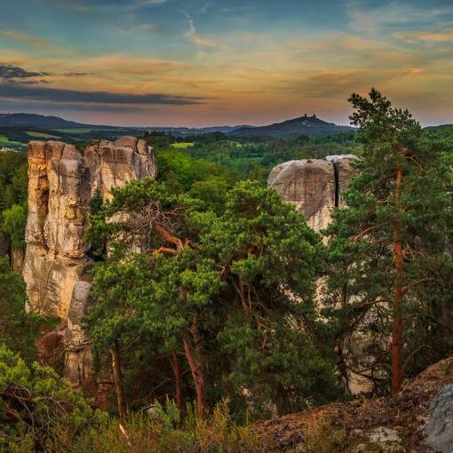 Hrubá Skála Panorama