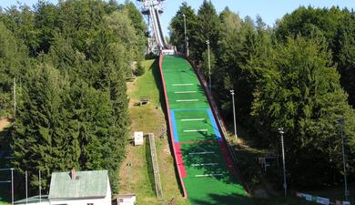 skokanský můstek rozhledna lomnice nad popelkou český ráj