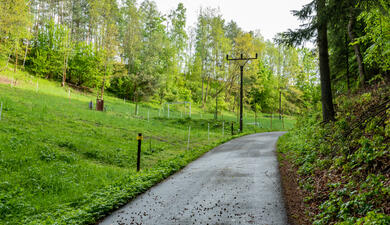 Vazoveckým údolím kolem Drábovny