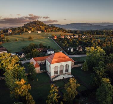 Valdštejnská lodžie zebín český ráj